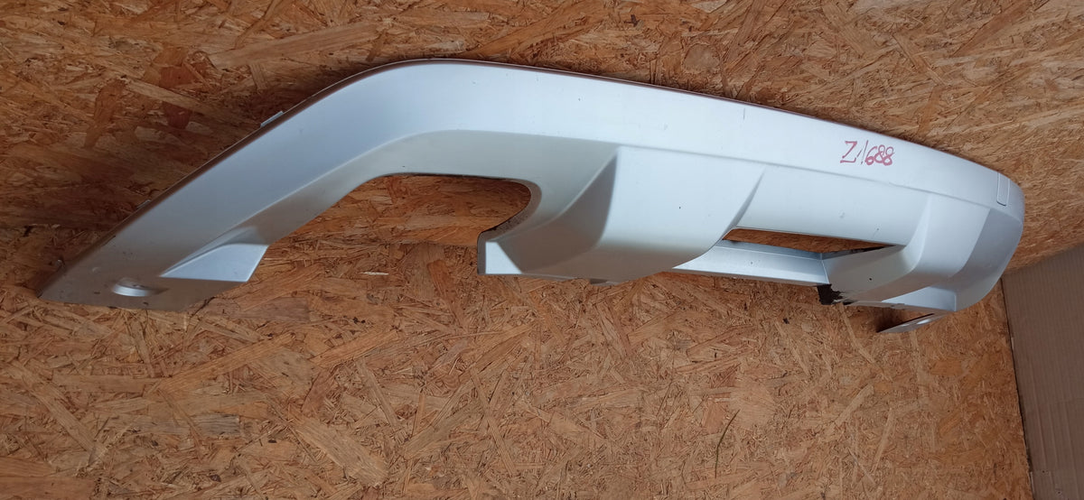 Audi Q2 16- Diffuser Filler Panel Spoiler Rear Bumper 81A807521 — photo 4 of 10