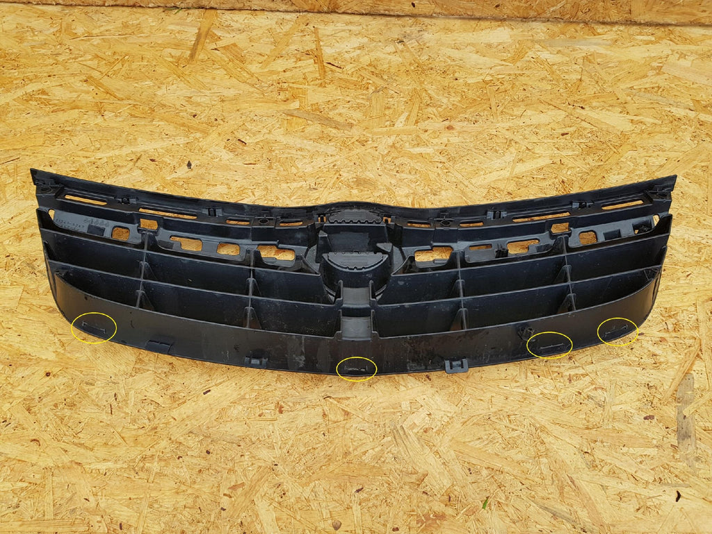 OPEL AGILA B II 08- KÜHLERGRILL STOSSSTANGENTRÄGER VORNE 71741-52K0