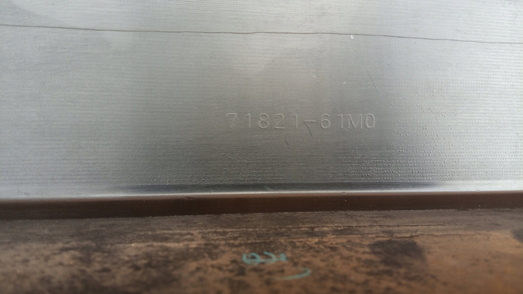 SUZUKI SX4 S-CROSS 13- DOKŁADKA SPOILER ZDERZAKA TYŁ 71821-61M0
