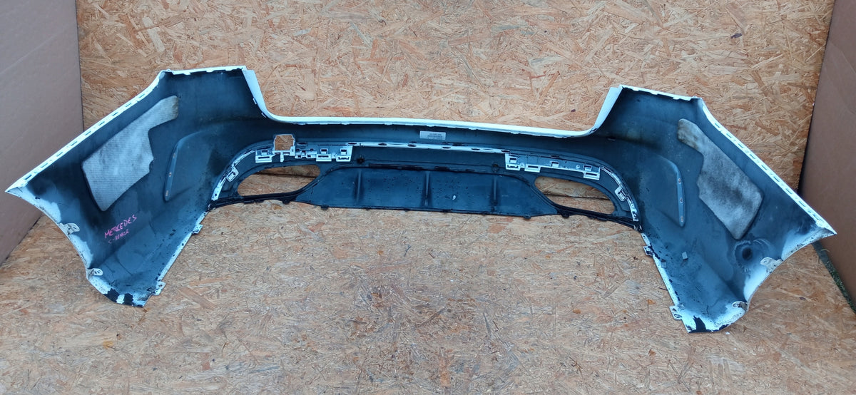 Mercedes C Class W205 Estate AMG 13-18 A2058857338 Rear Bumper Rear — photo 13 of 13