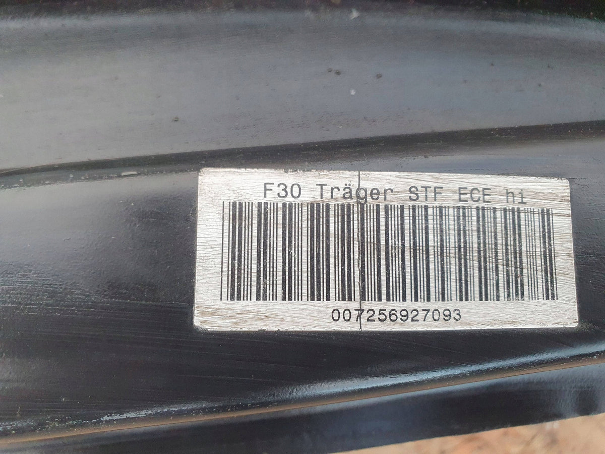 BMW 3 F30 F31 M3 F80 12- Träger Verstärkung Hinten Stossstange Hintere 51127256927 — Foto 3 von 7