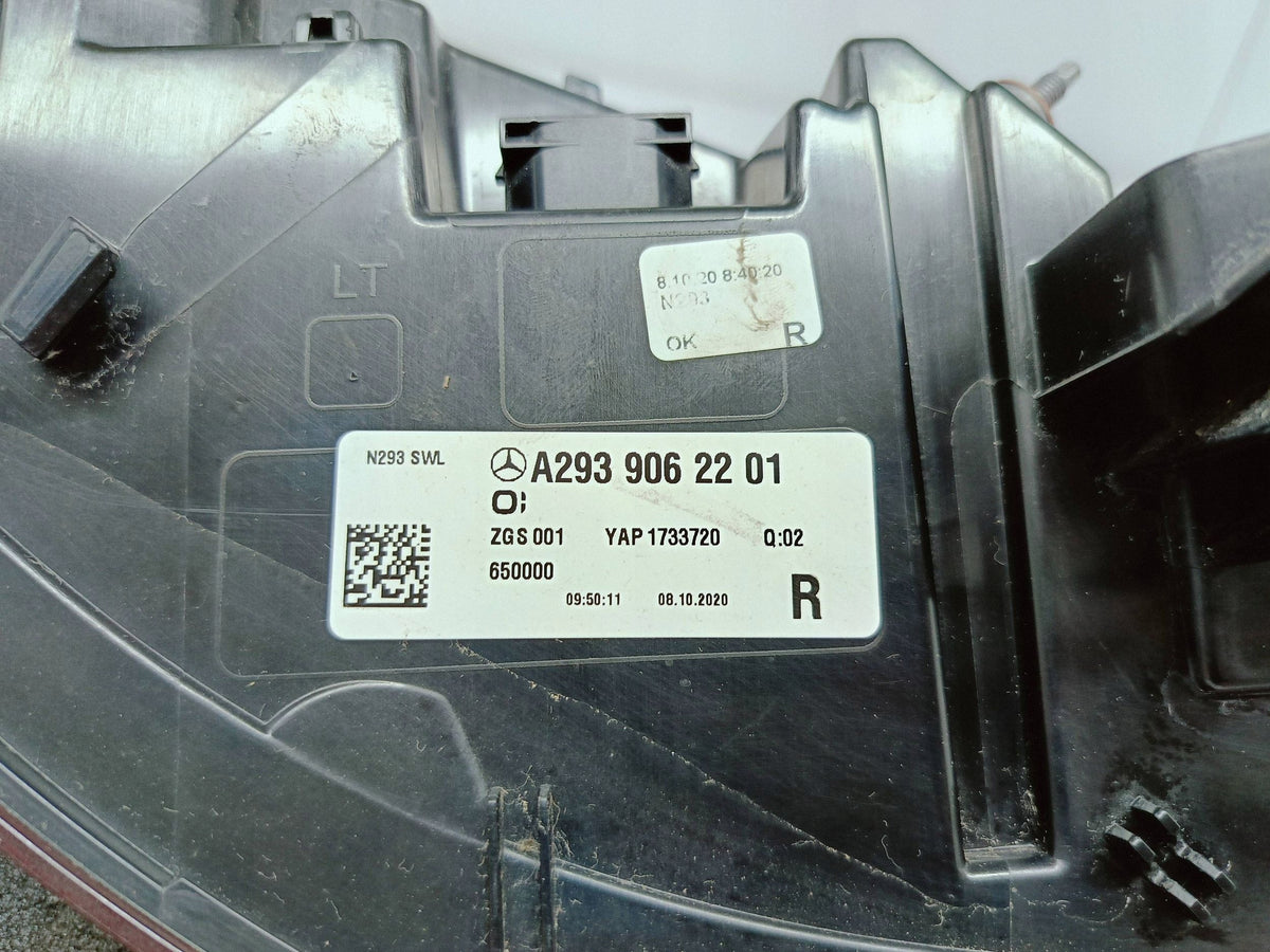 Mercedes-Benz Eqc W293 19- Lampa Prawy Tył Prawa Tylna LED OE A2939062201 — zdjęcie 14 z 15