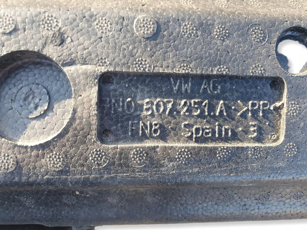 VW Sharan II ALHAMBRA 10- BELKA WZMOCNIENIE ABSORBER ZDERZAKA TYŁ 7N0807305
