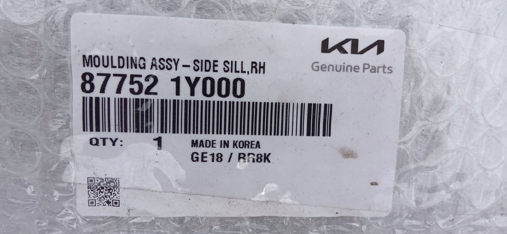 KIA Picanto II 5D 11- PRÓG LISTWA PROGOWA NAKŁADKA PRAWA 87754-1Y000