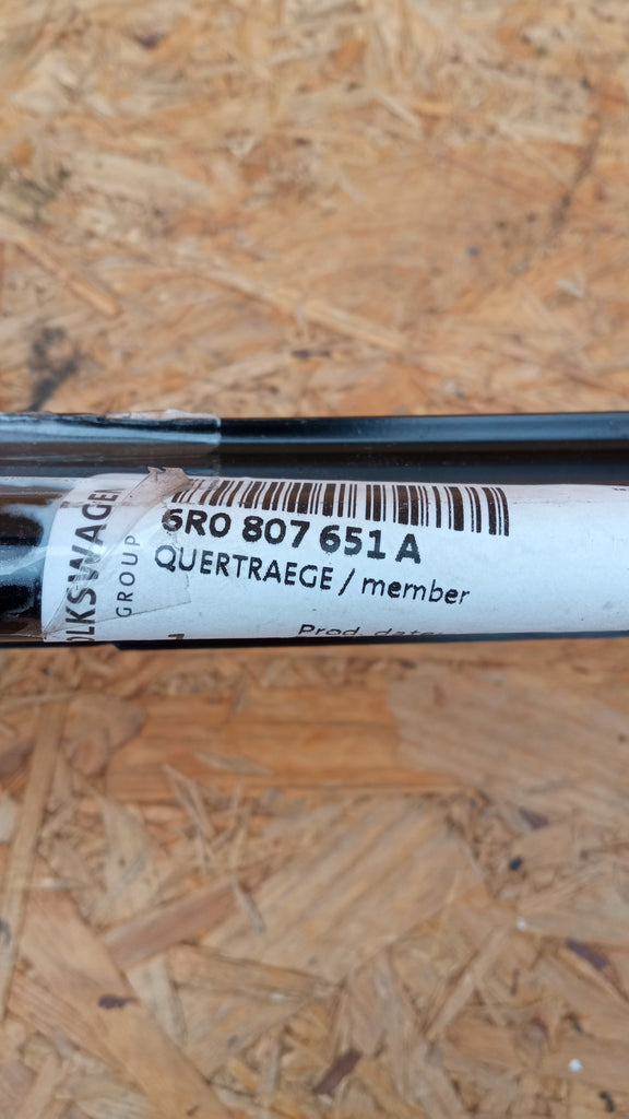 VW POLO V 09- UNTERER QUERTRAEGER STOSSSTANGE VORNE