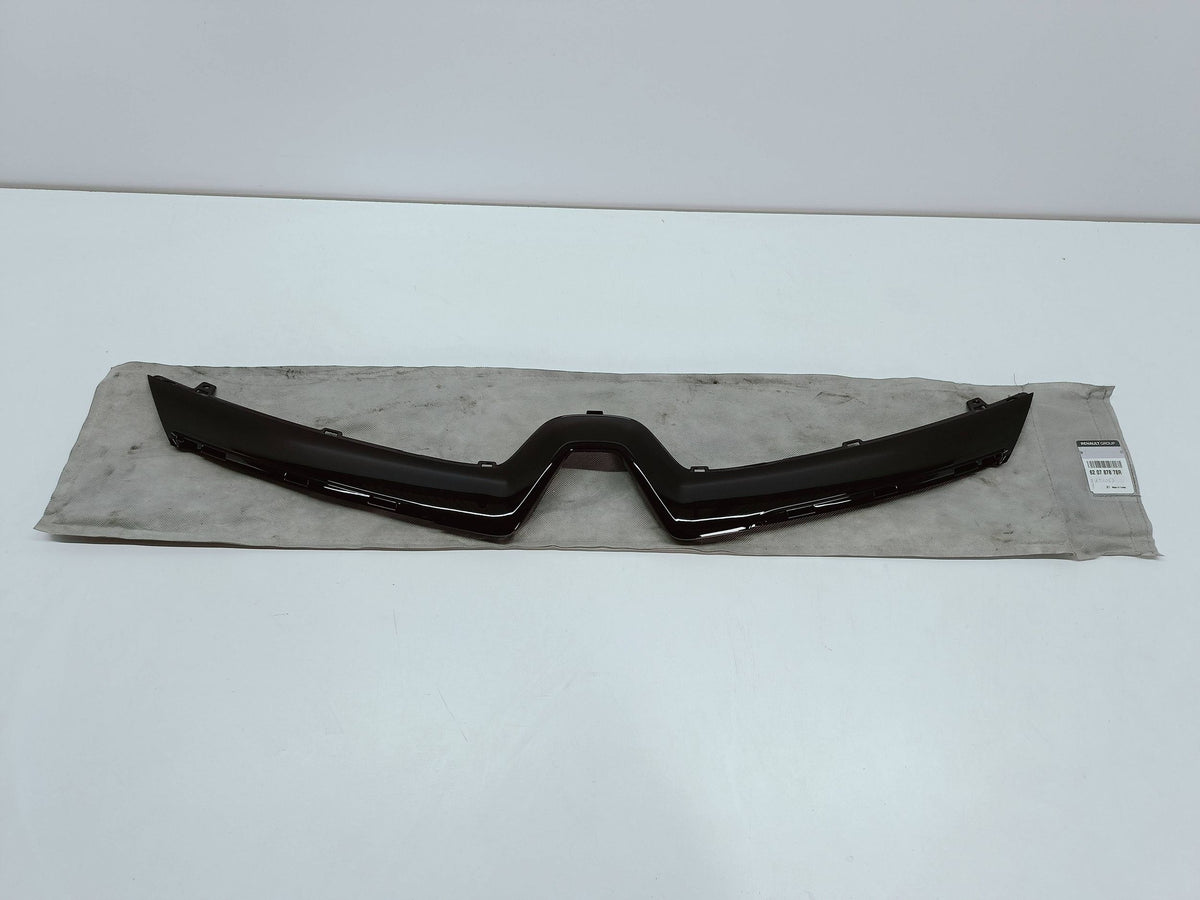 Renault Clio IV 12- Kühlergrill Leiste Obere Abdeckung Vorne Stossstange 620787878R — Foto 1 von 13