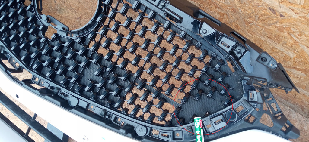 MAZDA 6 VI GJ LIFT 18-22 ZDERZAK PRZÓD PRZEDNI GSH7-50031 GRILL ATRAPA