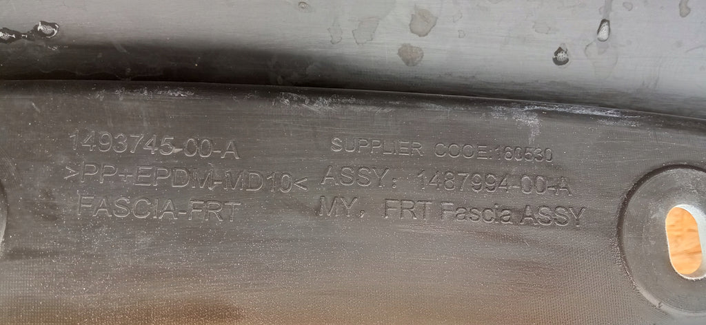 TESLA MODEL Y 20- ZDERZAK PRZÓD PRZEDNI 6XPDC 1493745-00-A