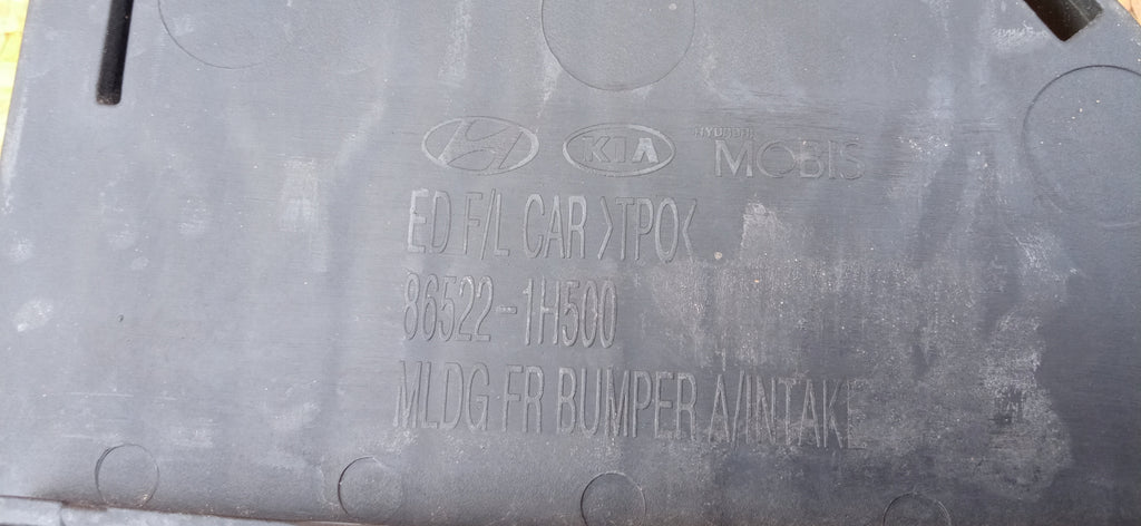 KIA CEED I LIFT 09- ATRAPA KRATKA GRILL ZDERZAKA PRZÓD 86522-1H500