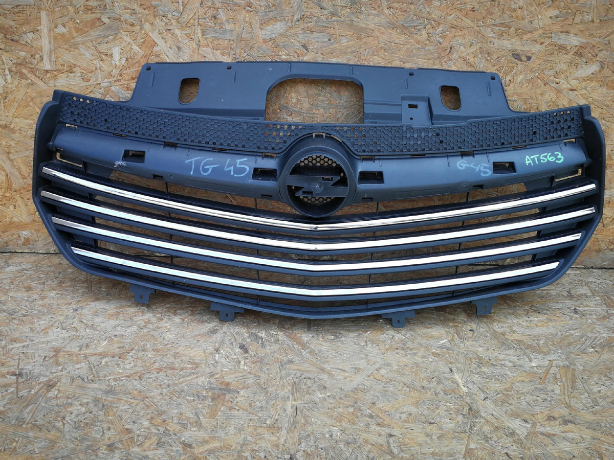 Opel Vivaro B 14- Kühlergrill Gitter Grill Vorderen Stossstange Chrom 623105615R — Foto 1 von 14