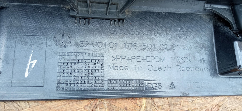 VW PASSAT B8 14- SCHWELLER SCHWELLERVERKLEIDUNG RECHTS 3G0853858F