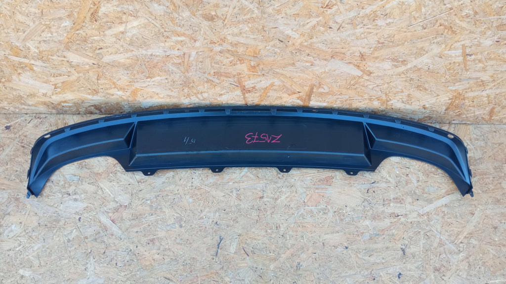 SKODA OCTAVIA III 12- DYFUZOR DOKŁADKA SPOILER ZDERZAKA TYŁ PDC 5E5807521H