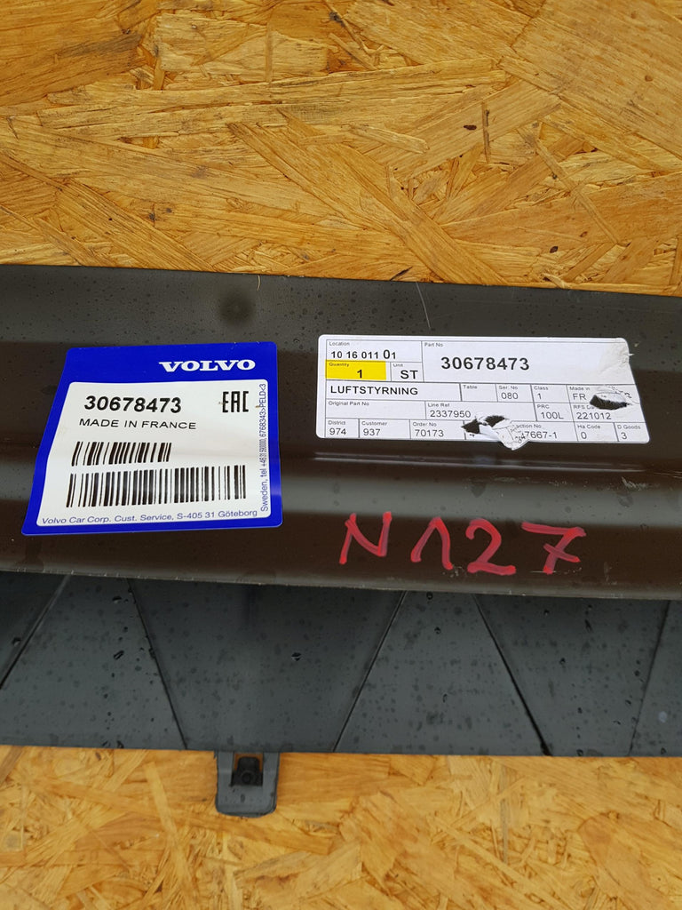 VOLVO S40 V50 C30 04- LUFTFÜHRUNG UNTERER EINLASS WASSERFÄNGER NEU 30678473