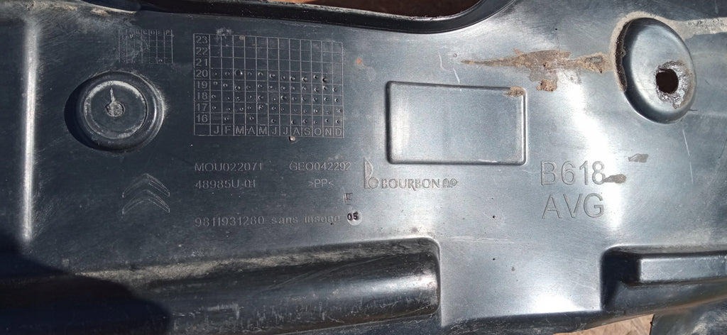 CITROEN C3 III 16- RADHAUSSCHALE LINKS VORNE LINKS VORDERES 9811931280