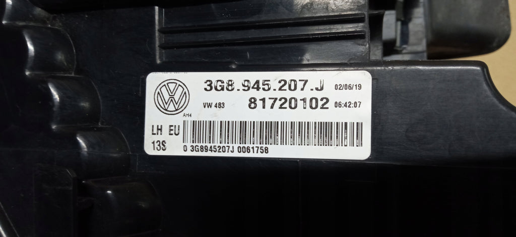 VW ARTEON 3G8 ORGINAL LAMPA TYŁ TYLNA LEWA LED 3G8945207J 19-