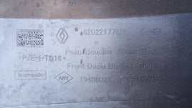 DACIA DUSTER II 17- ZDERZAK PRZEDNI
