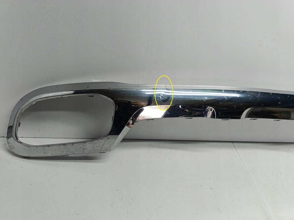 MERCEDES GLE W167 AMG 19- DYFUZOR DOKŁADKA ZDERZAKA TYŁ CHROM A1678852803