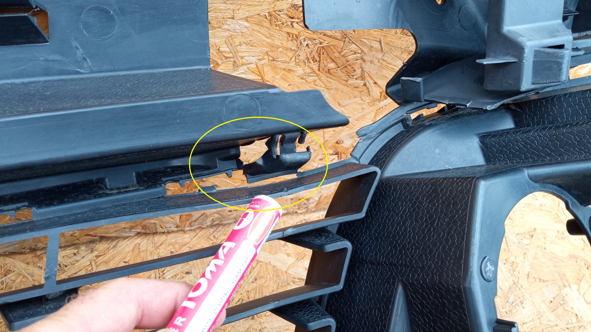 Renault Captur I 13- Stossstange Untere Dół Vordere Gitter 620842933R — Foto 10 von 13