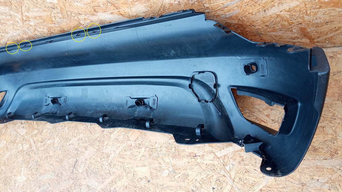Renault Captur I 13- Diffuseur Pièce D'adaptation Spoiler Pare-Chocs Arrière 4XPDC 850B28590R — photo 8 sur 10