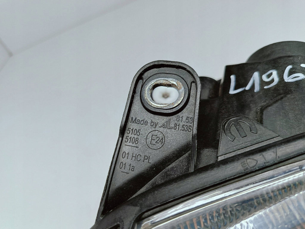 Fiat 500 LIFT 15- LAMPA LEWA PRZÓD PRZEDNIA SOCZEWKA H7 EU 81539001