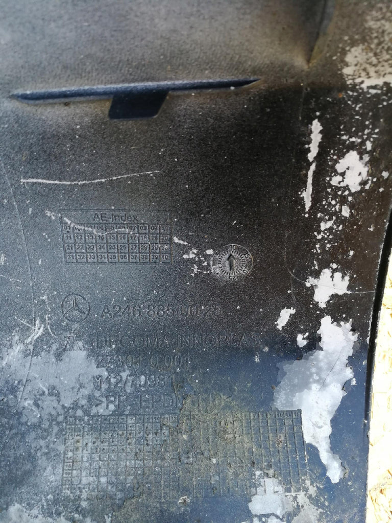 MERCEDES BENZ B KLASA W246 11- ZDERZAK TYŁ TYLNY A2468850025