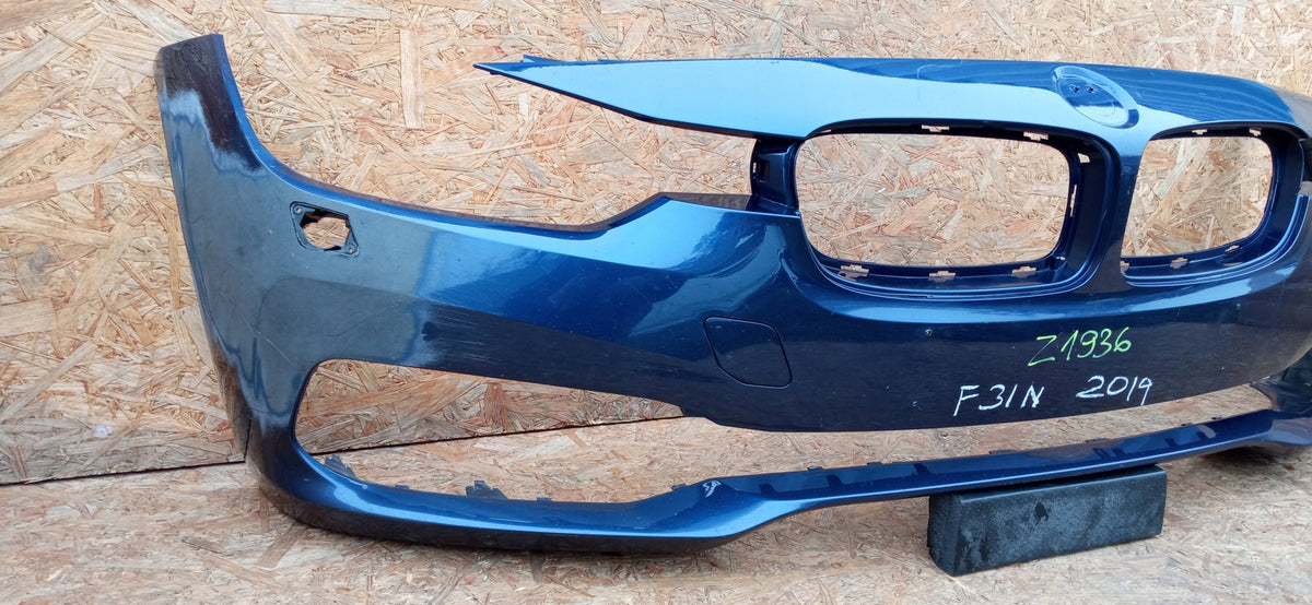 BMW 3 F30 F31 Lift LCI 15- Vorne Stossstange Vordere Ohne PDC 51117397622 — Foto 5 von 15