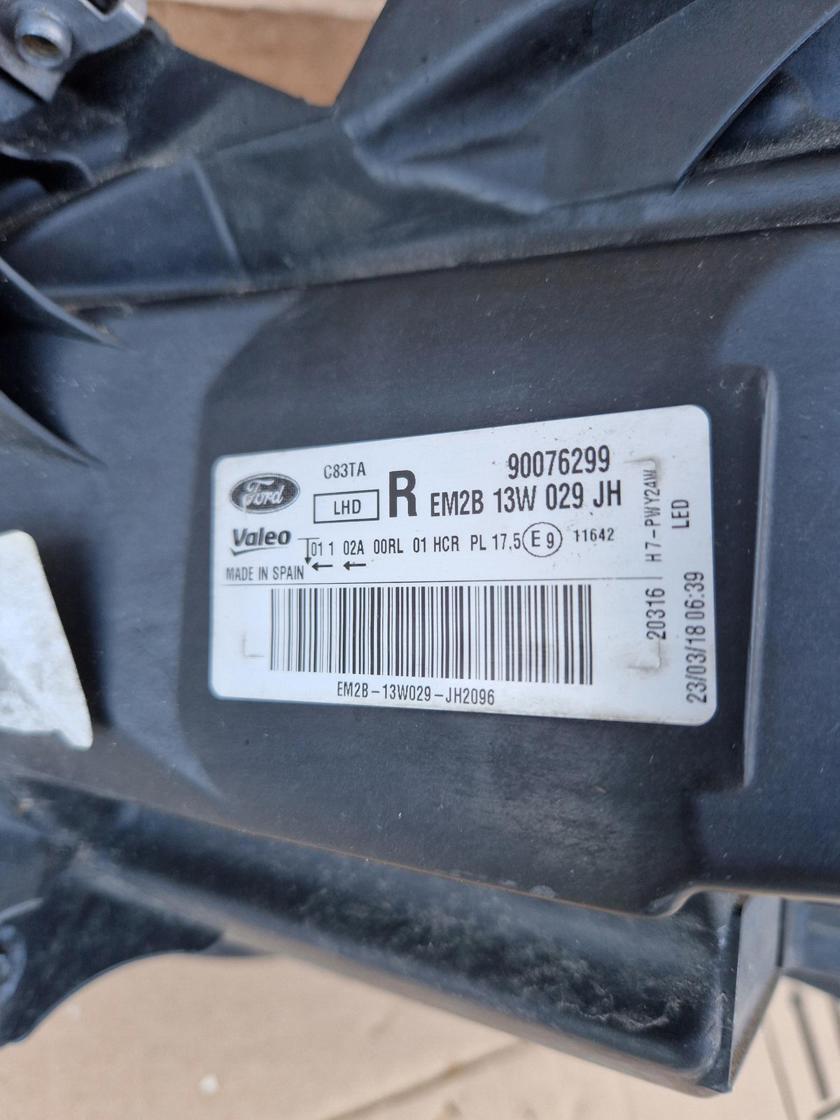 Ford Galaxy S-Max Vorne Rechts Leuchte Vordere EM2B13W029JH — Foto 16 von 16
