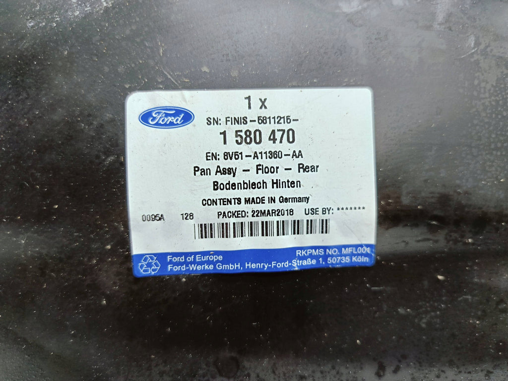 Ford Fiesta MK7 08- KOFFERRAUMWANNE BODENWANNE HINTEN 8V51-A11360-AA