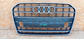 AUDI A6 C7 FACELIFT 14- CENTRAL GRILLE BUMPER FRONT 4G0853651BP