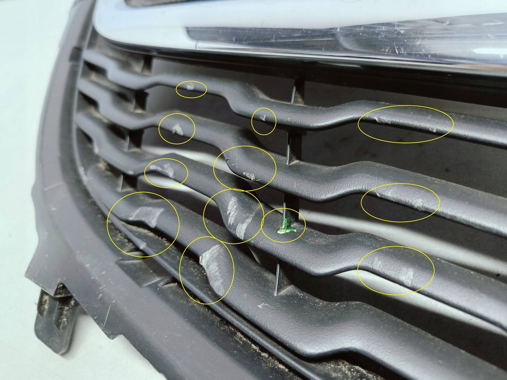 Opel Karl 15- KÜHLERGRILL STOSSFÄNGER VORNE CHROM 94514486