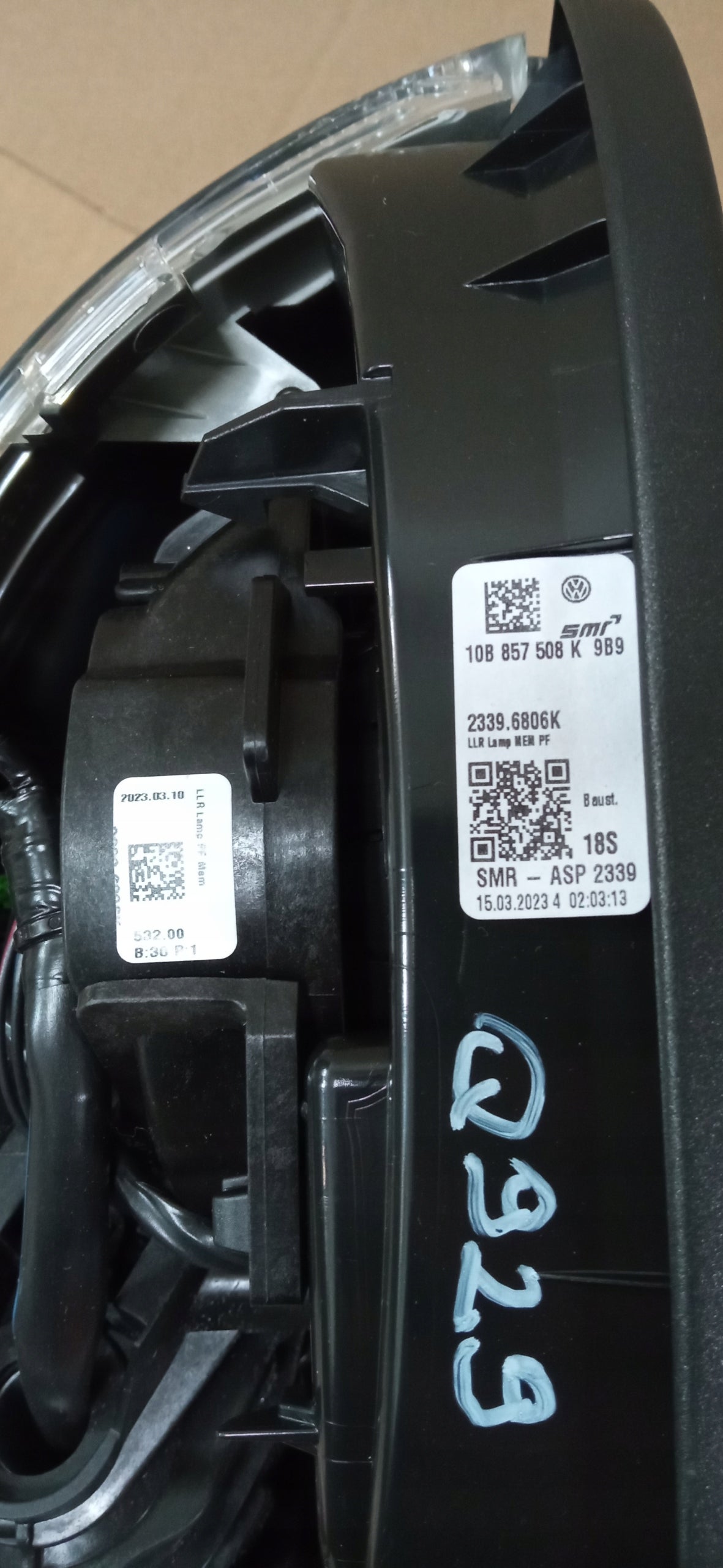 Volkswagen ID.3 Id 3 20- Lusterko Prawe Nowe 13 Pin OE Europa 10B857508K — zdjęcie 10 z 15