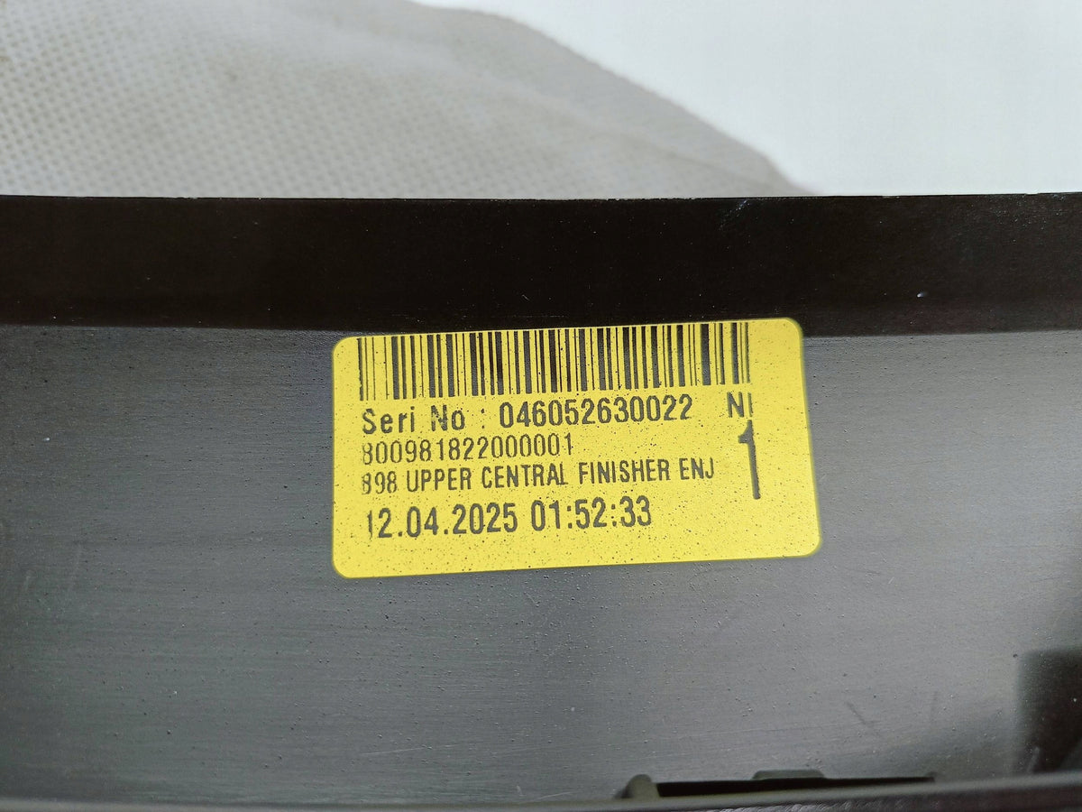 Renault Clio IV 12- Kühlergrill Leiste Obere Abdeckung Vorne Stossstange 620787878R — Foto 9 von 13