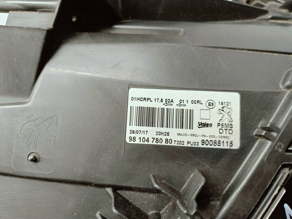 Peugeot 3008 5008 II 16- SCHEINWERFER RECHTS NORMAL+LED EU 9810478080