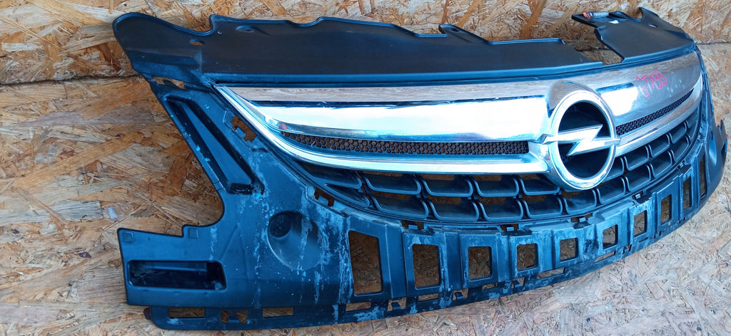 OPEL CORSA D LIFT 11- KÜHLERGRILL STOSSFÄNGER VORNE CHROM 13286000