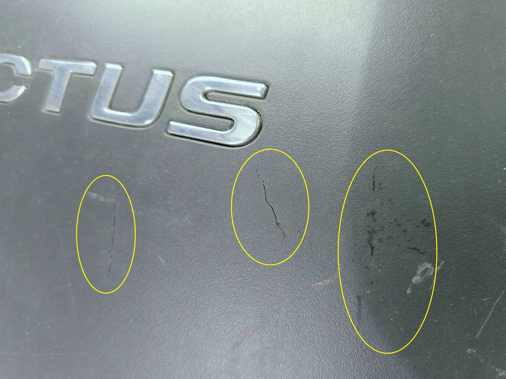 Citroen C4 Cactus 14- BLENDE VERKLEIDUNG HECKKLAPPE HINTEN 9801855280