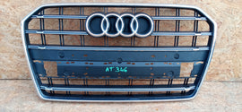 AUDI A6 C7 LIFT 14- GRILLE CALANDRE CENTRALE PARE-CHOCS AVANT 4G0853653T