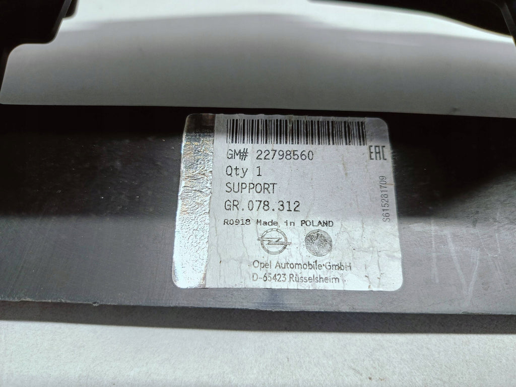 Opel Insignia A 08- GLEITSTÜCK OBERE STOSSSTANGENVERSTÄRKUNG VORNE 22798560