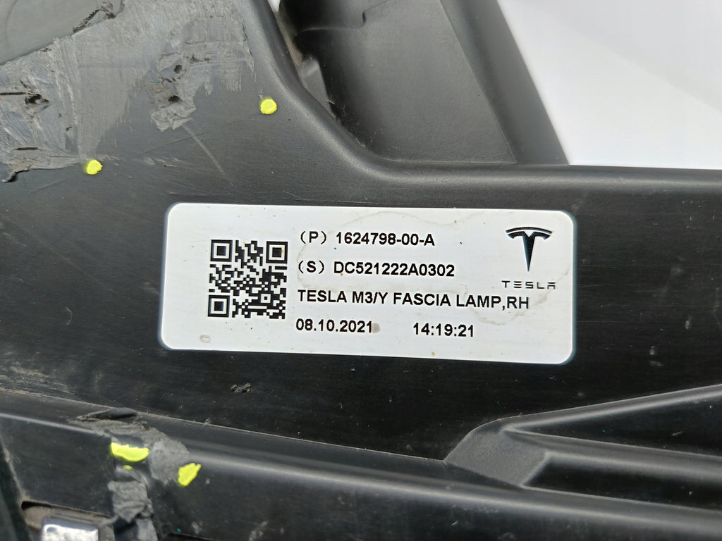 TESLA 3 LIFT Y 20- NEBELSCHEINWERFER RECHTS LED TAGFAHRLICHT 1624798-00-A