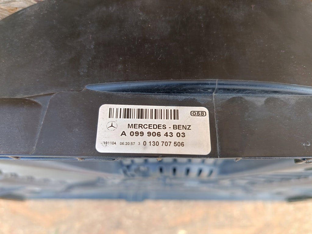 MERCEDES GLC X253 15- WENTYLATOR WIATRAK CHŁODNICY DEMONTAŻ A0995052100