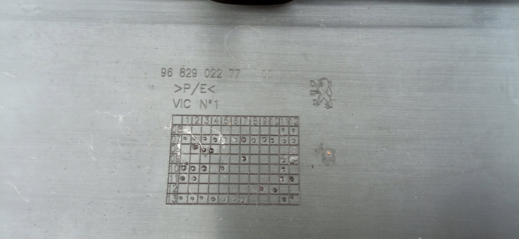 PEUGEOT 307 LIFT 07- LISTWA BLENDA DOKŁADKA ZDERZAKA PRZÓD 9682902277