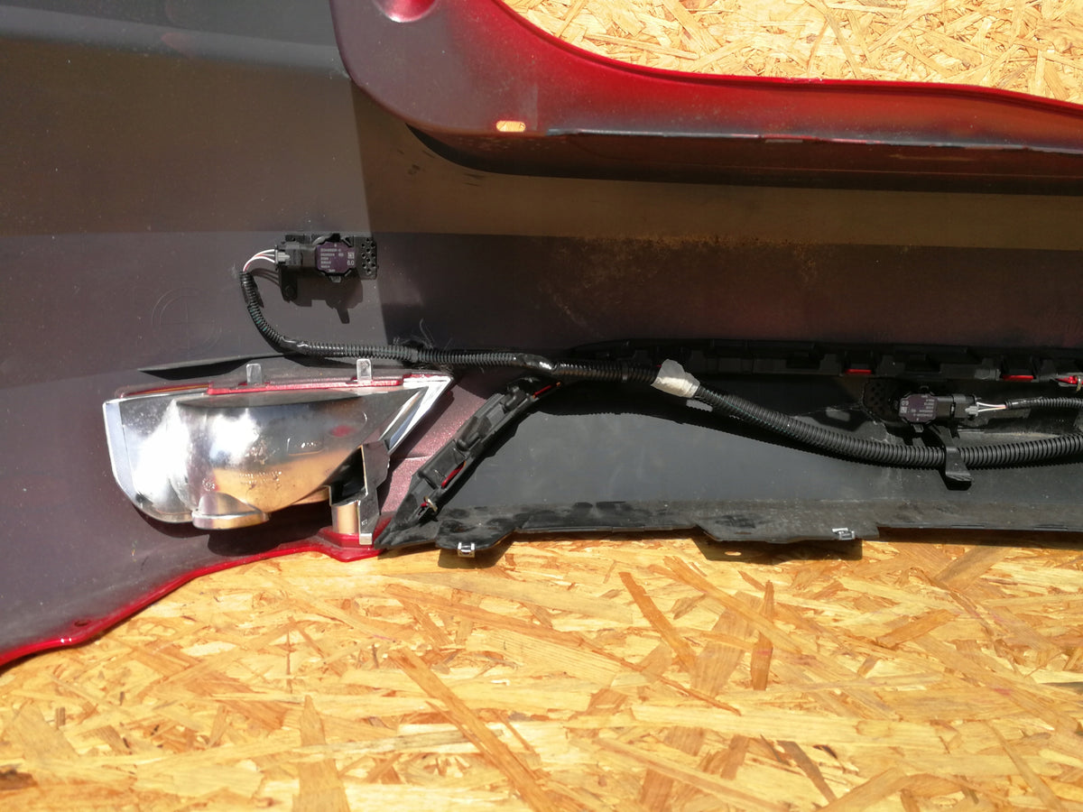 Renault Megane IV 4 Kombi 16- Hinten Stossstange Hintere 4XPDC Kompletny 850222037 — Foto 12 von 16