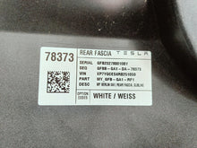 Laden Sie das Bild in den Galerie-Viewer, Tesla Model Y MJ 20- HECKSTOßSTANGE HINTEN OHNE PDC WEISS DIFFUSOR 1540121-01-E
