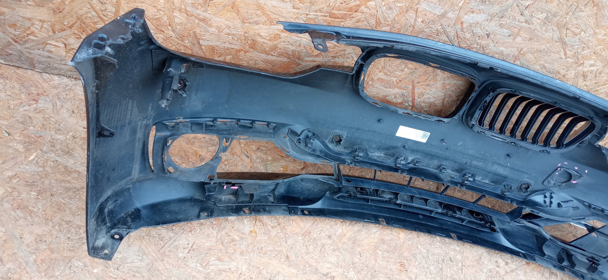 BMW 3 F30 F31 11-15 Pare-Chocs Avant Avant Black Saphir 7308401 — photo 13 sur 15