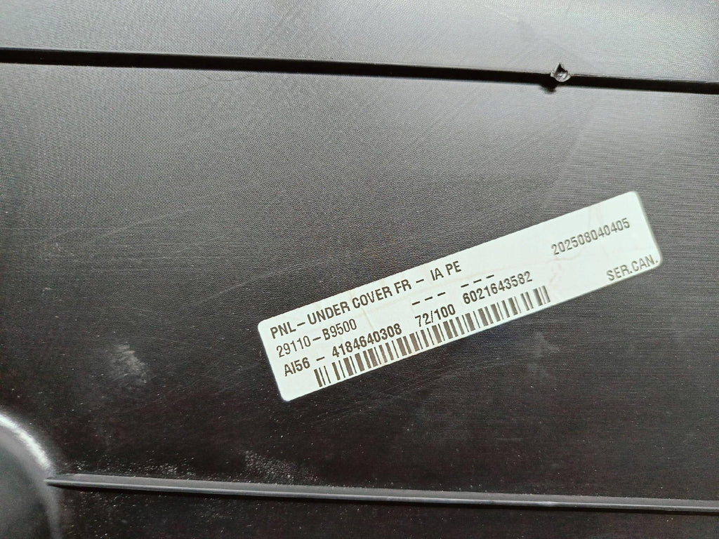 Hyundai i10 II 14- PŁYTA OSŁONA DOLNA POD ZDERZAK PRZÓD 29110-B9500