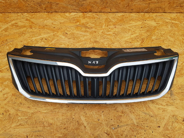SKODA RAPID 12- KÜHLERGRILL GRILL GITTER VORDEREN STOSSSTANGE 5JA853668