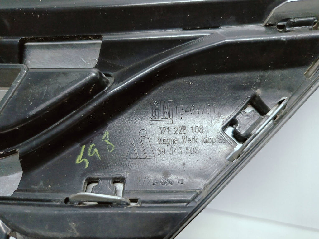 Opel Astra K V 15- GRILLBLENDEN-ABDECKUNG STOSSFÄNGER VORNE 13464791