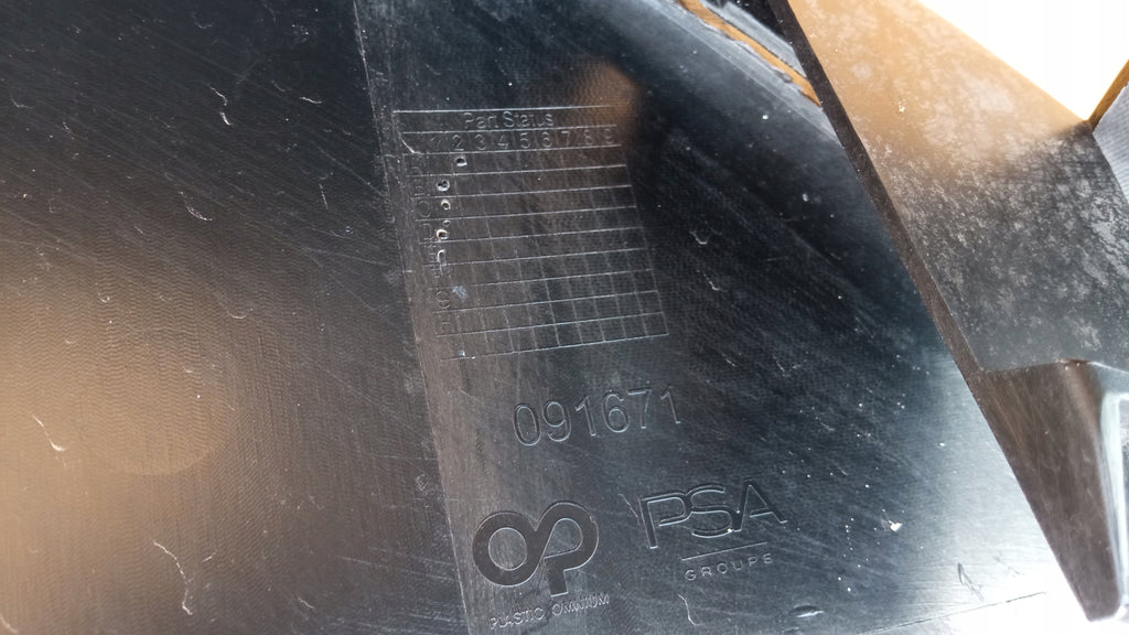 OPEL MOKKA II B 20- DOKŁADKA DOLNA SPOILER ZDERZAKA PRZÓD 9835277680