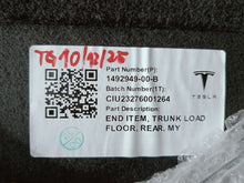 Laden Sie das Bild in den Galerie-Viewer, Tesla Model Y MY 20- BODEN UNTERES REGAL TEPPICHBODEN KOFFERRAUM 1492949-00-B