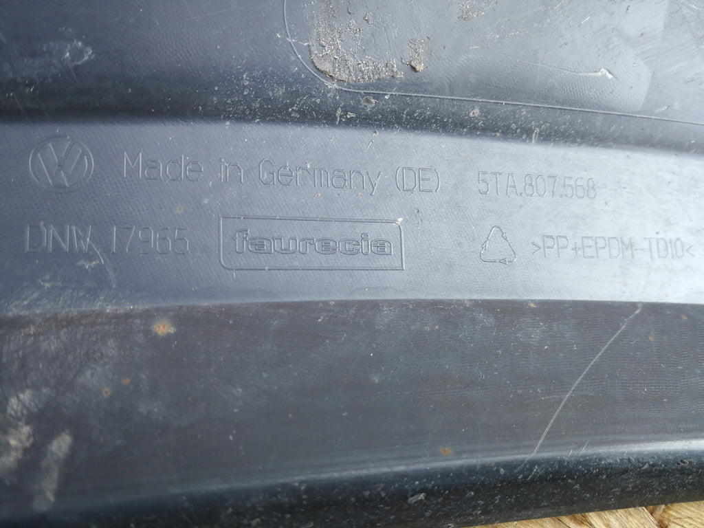 VOLKSWAGEN TOURAN II 15- DYFUZOR DOKŁADKA SPOILER ZDERZAKA TYŁ 5TA807568