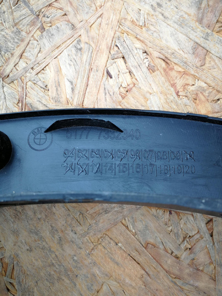 BMW X1 F48 15- REAR RIGHT FENDER TRIM